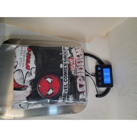 Marvel Spiderman Shirt Men's Adult Size XL Black Short Sleeve Graphic Tee NWT - Picture 9 of 9